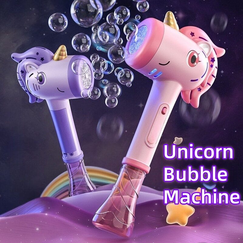 UNICORN BUBBLE MACHINE